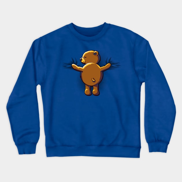 Bear Hug Crewneck Sweatshirt by kellabell9